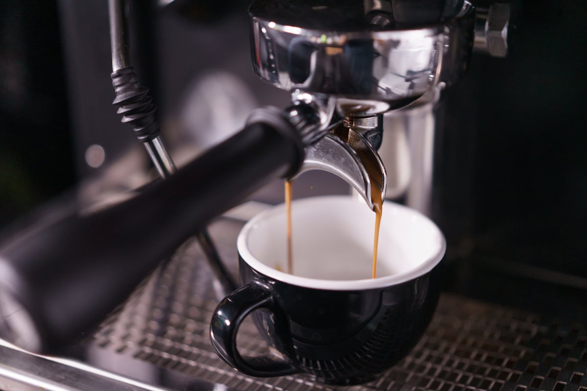 Make a Cup of Coffee with Coffee Machine